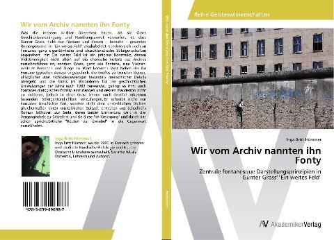 Wir vom Archiv nannten ihn Fonty