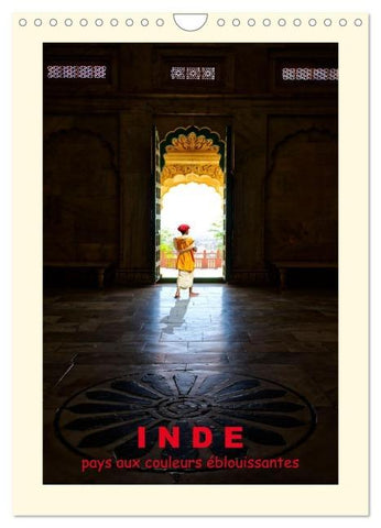 INDE pays aux couleurs éblouissantes (Calendrier mural 2026 DIN A4 horizontal), CALVENDO calendrier mensuel