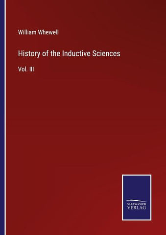 History of the Inductive Sciences