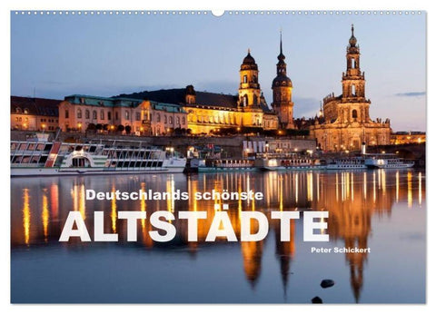 Deutschlands schönste Altstädte (Wandkalender 2026 DIN A2 quer), CALVENDO Monatskalender