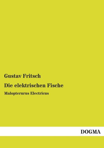 Die elektrischen Fische