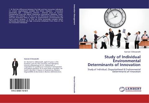 Study of Individual  Environmental Determinants of Innovation