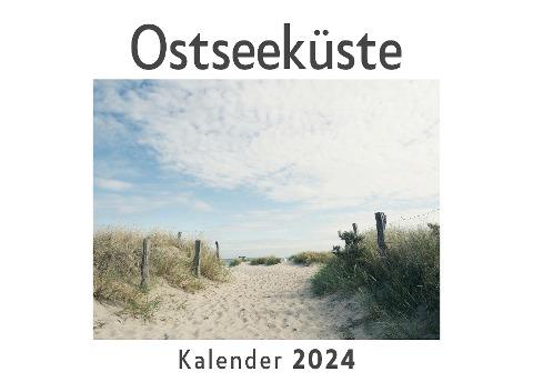 Ostseeküste (Wandkalender 2024, Kalender DIN A4 quer, Monatskalender im Querformat mit Kalendarium, Das perfekte Geschenk)