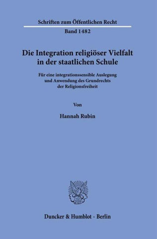 Die Integration religiöser Vielfalt in der staatlichen Schule.