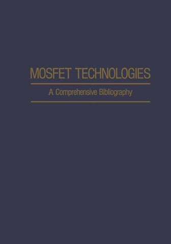 Mosfet Technologies