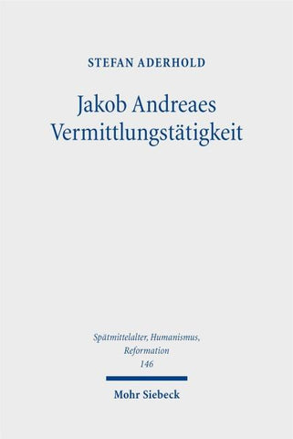 Jakob Andreaes Vermittlungstätigkeit