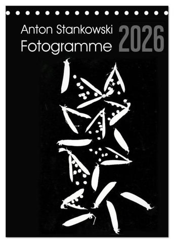 Anton Stankowski Fotogramme (Tischkalender 2026 DIN A5 hoch), CALVENDO Monatskalender