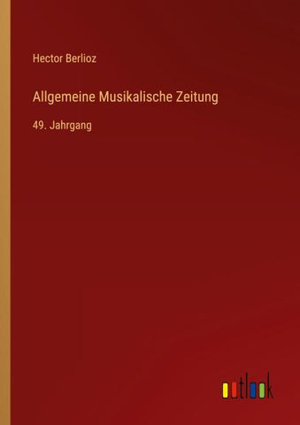 Allgemeine Musikalische Zeitung