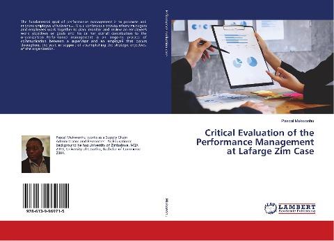 Critical Evaluation of the Performance Management at Lafarge Zim Case