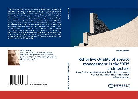 Reflective Quality of Service management in the "RTP" architecture