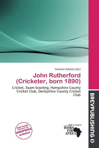 John Rutherford (Cricketer, born 1890)