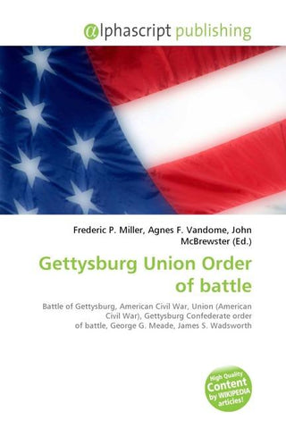 Gettysburg Union Order of battle