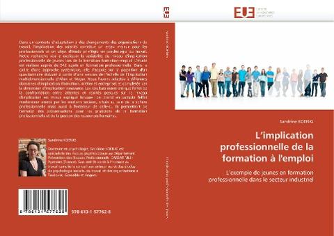 L'implication professionnelle de la formation à l'emploi