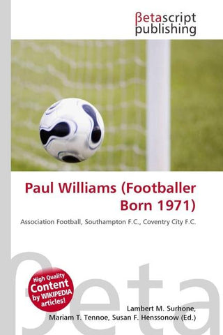 Paul Williams (Footballer Born 1971)