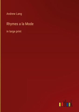 Rhymes a la Mode