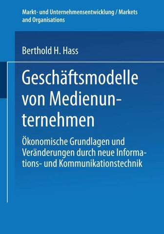 Geschäftsmodelle von Medienunternehmen