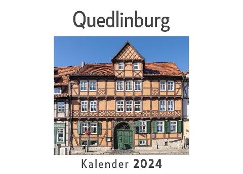 Quedlinburg (Wandkalender 2024, Kalender DIN A4 quer, Monatskalender im Querformat mit Kalendarium, Das perfekte Geschenk)