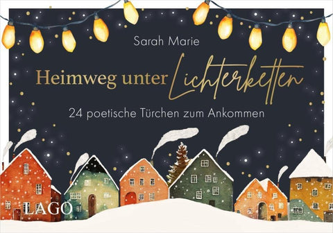 Heimweg unter Lichterketten