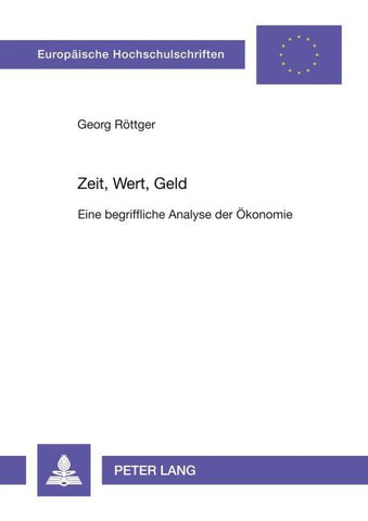 Zeit, Wert, Geld