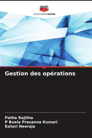 Gestion des opérations