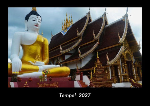 Tempel  2027 Fotokalender DIN A3
