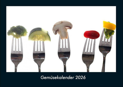Gemüsekalender 2026 Fotokalender DIN A4