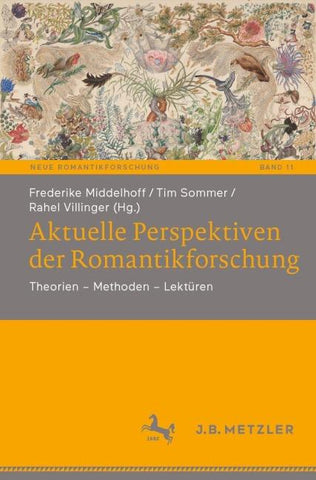 Aktuelle Perspektiven der Romantikforschung