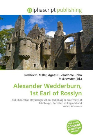Alexander Wedderburn, 1st Earl of Rosslyn