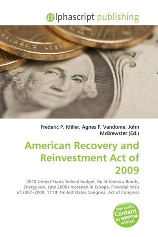 American Recovery and Reinvestment Act of 2009