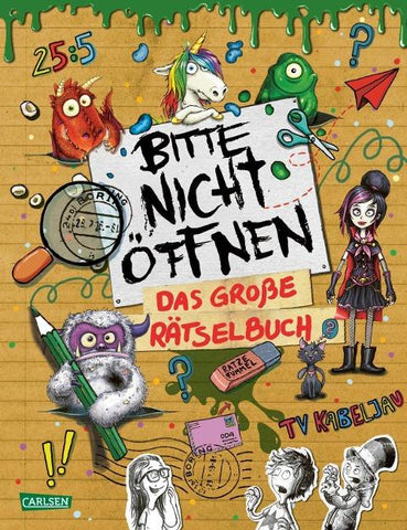 Bitte nicht öffnen: Das große Rätselbuch