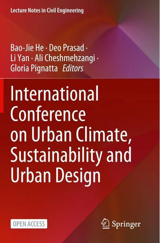 International Conference on Urban Climate, Sustainability and Urban Design