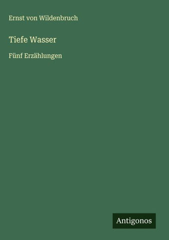Tiefe Wasser