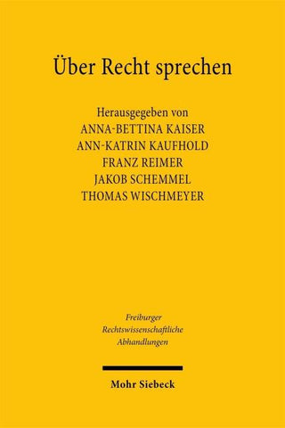 Über Recht sprechen