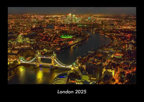 London 2025 Fotokalender DIN A3