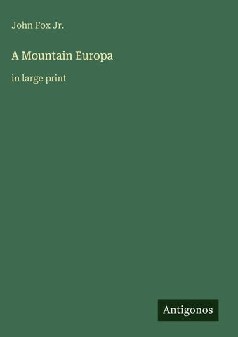A Mountain Europa