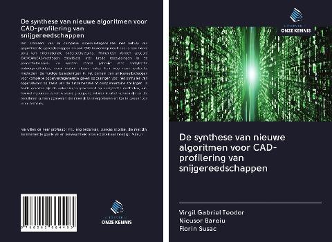De synthese van nieuwe algoritmen voor CAD-profilering van snijgereedschappen