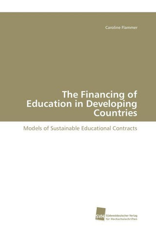 The Financing of Education in Developing Countries