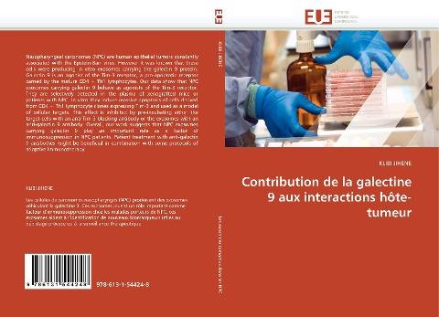 Contribution de la galectine 9 aux interactions hôte-tumeur