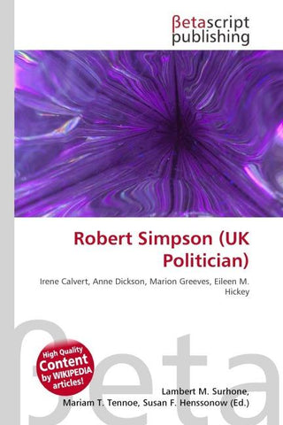 Robert Simpson (UK Politician)
