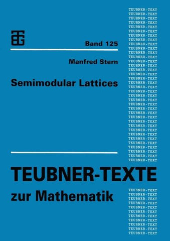 Semimodular Lattices