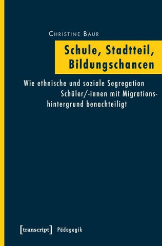 Schule, Stadtteil, Bildungschancen