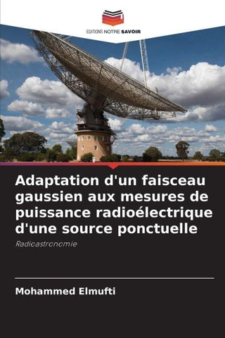 Adaptation d'un faisceau gaussien aux mesures de puissance radioélectrique d'une source ponctuelle