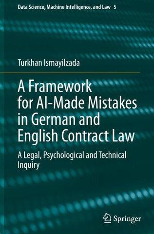 A Framework for AI-Made Mistakes in German and English Contract Law