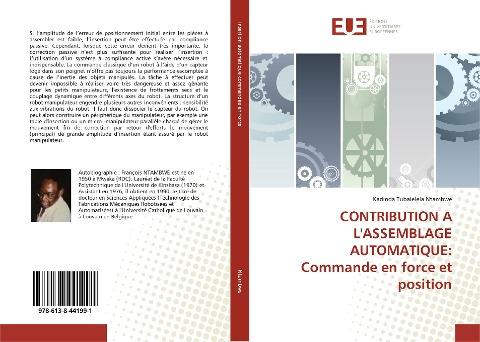 CONTRIBUTION A L'ASSEMBLAGE AUTOMATIQUE: Commande en force et position