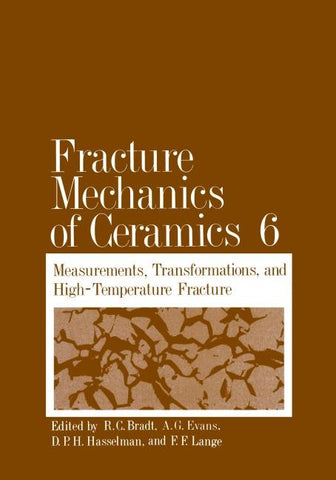 Fracture Mechanics of Ceramics