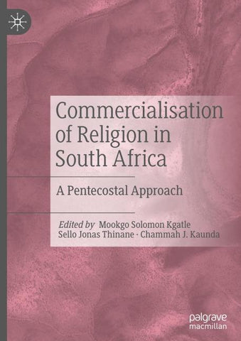 Commercialisation of Religion in South Africa