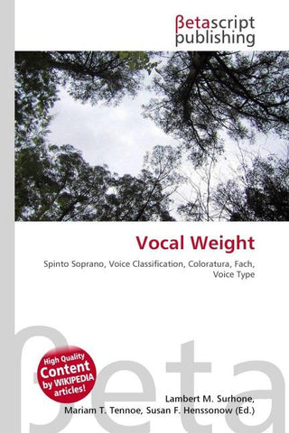 Vocal Weight