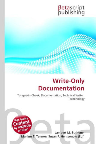 Write-Only Documentation