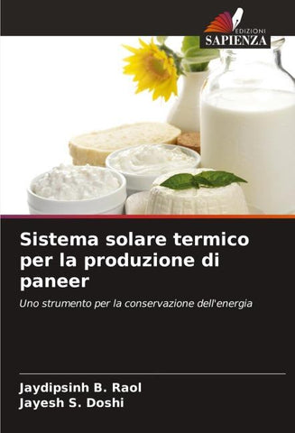 Sistema solare termico per la produzione di paneer
