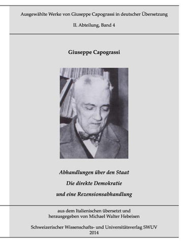 Werke von Capograssi in deutscher Übersetzung, Bd. 4